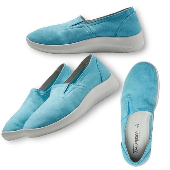 ARCOPEDICO Women’s Banff J51 Gal Rec Sky Slip Ons in the Size 41/ 9.5-10 US - Picture 2 of 15